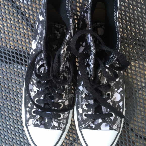Customized Paint Splatter Pattern Converse - Picture 5 of 10